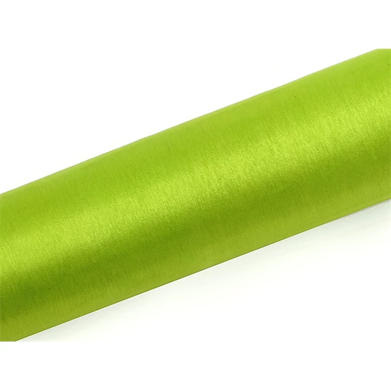 Organza sima világoszöld 0,16 cm x 9 m