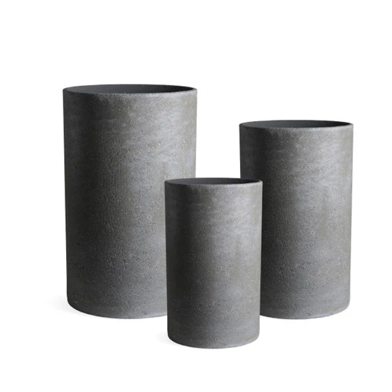 Óriás kaspó hosszúkás, átm. 37-32-27 cm S/3