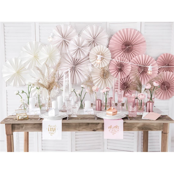 Oszlop gyertya matt fehér 15 x 6 cm S/6