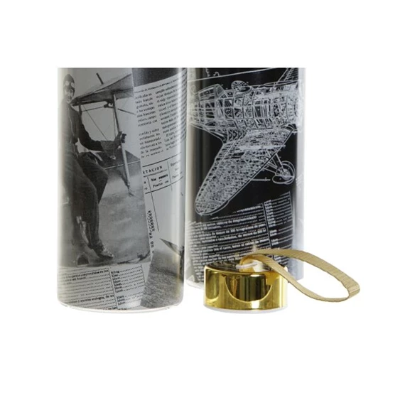 Palack 6,5x6,5x23 cm 550 ml 2 féle