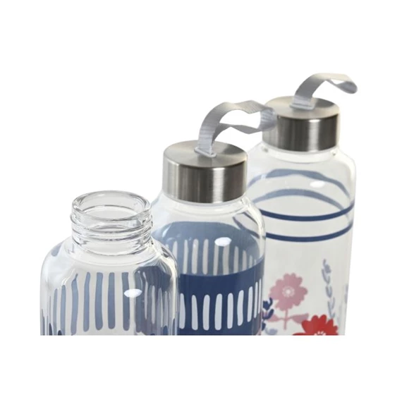 Palack 6,5x6,5x23 cm 550 ml 3 féle