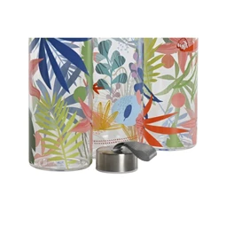 Palack 6,5x6,5x23 cm 550 ml 3 féle