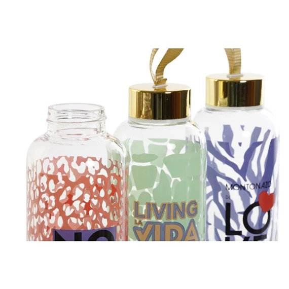 Palack 6,5x6,5x23 cm 3 féle