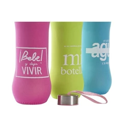 Palack 7x7x25 cm 600 ml 3 féle