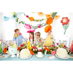 Papír dekoráció méhsejt tojás rózsaszín 12 cm