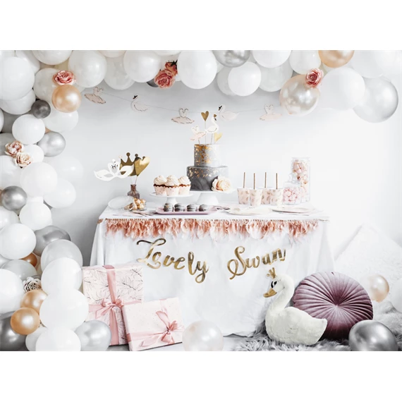 Papírpohár hattyú toll lovely swan, 260 ml S/6