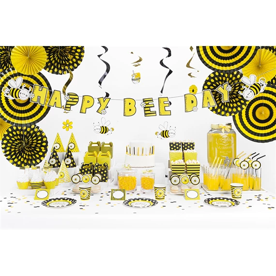 Papírgömb fekete 25 cm