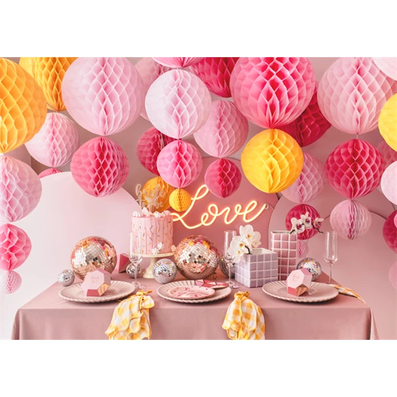 Papírtányér gyűrű, mix, 18x25,5 cm S/6