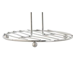 Papírtöltő tartó krómozott 16x16x30,5 cm