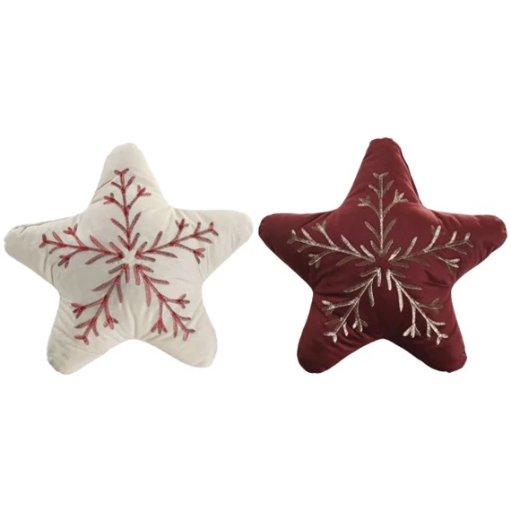 Párna csillag 35x1x37 cm 2 féle