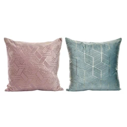 Párna geometrikus mintás 45x10x45 cm 2 féle