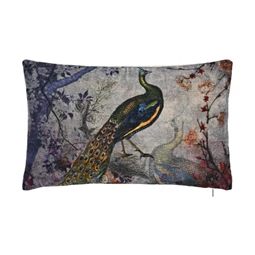 Párna páva mintás 50x10x30 cm