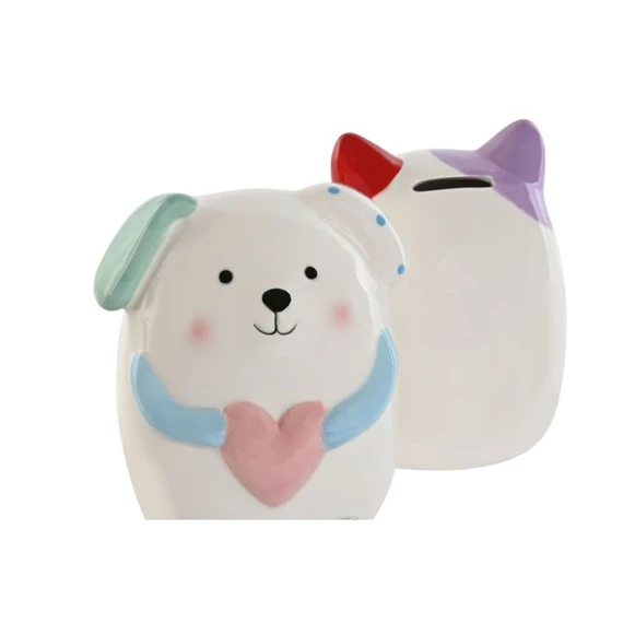 Persely kutya, macska 13x12x19 cm 2 féle