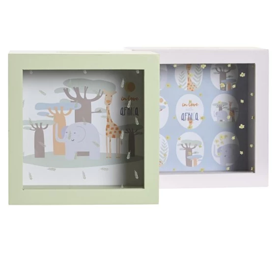 Persely állatos 18x7x18 cm 2 féle