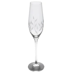 Pezsgős pohár Swarovski kristállyal 210 ml 26,3x6,6 cm S/6