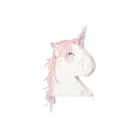 Pinata összehajtható unikornis fej 41x48x10 cm
