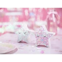 Piniata csillag 10,5x9,5x3,5 cm