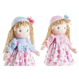 Plüss baba 20x13x40 cm 2 féle