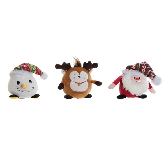 Plüss kifordítható 14x14x14 cm 3 féle