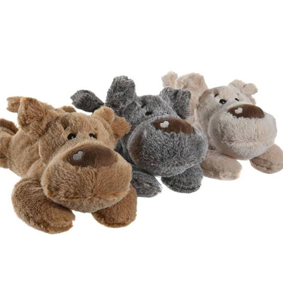 Plüss kutya 20x20x32 cm 3 féle