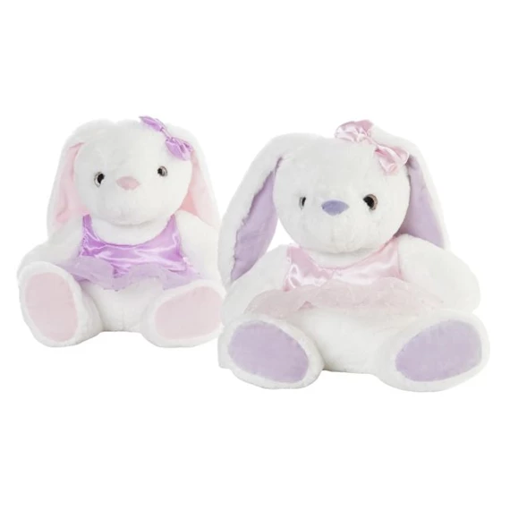 Plüss nyúl 25x20x28 cm 2 féle