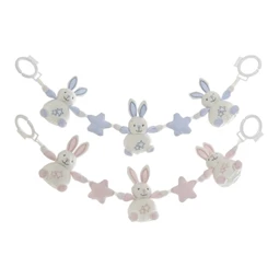 Plüss nyuszi 62x6x12 cm 2 féle