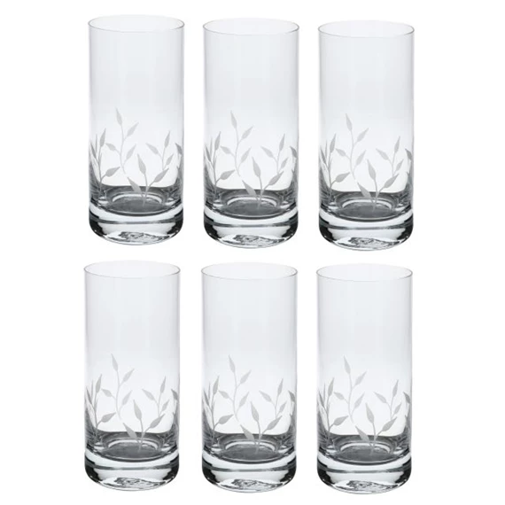 Pohár Swarovski kristállyal 250 ml 14,5x6,4 cm S/6