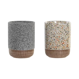 Pohár 8x8x10 cm 2 féle