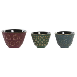 Pohár öntöttvas 8x8x5,5 cm 3 féle