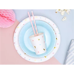 Papírpohár fiú vagy lány, babaváró buli 200 ml S/6