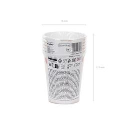 Poharak ló, 220 ml, mix S/6