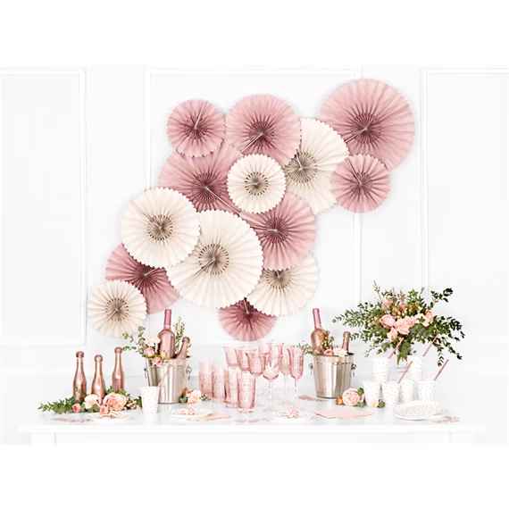 Papírpohár pöttyös fehér 260 ml S/6