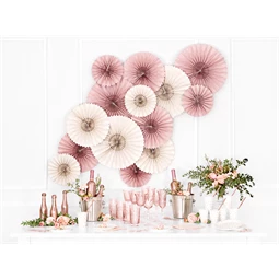 Papírpohár pöttyös fehér 260 ml S/6