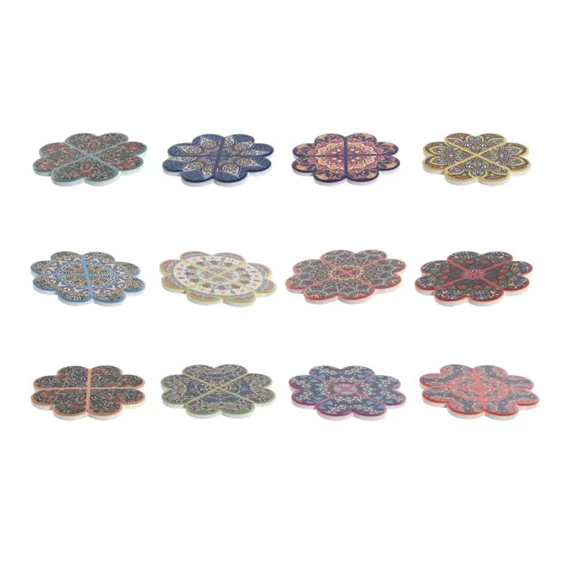 Poháralátét Mandala 11,5x11,5x0,5 cm 12 féle