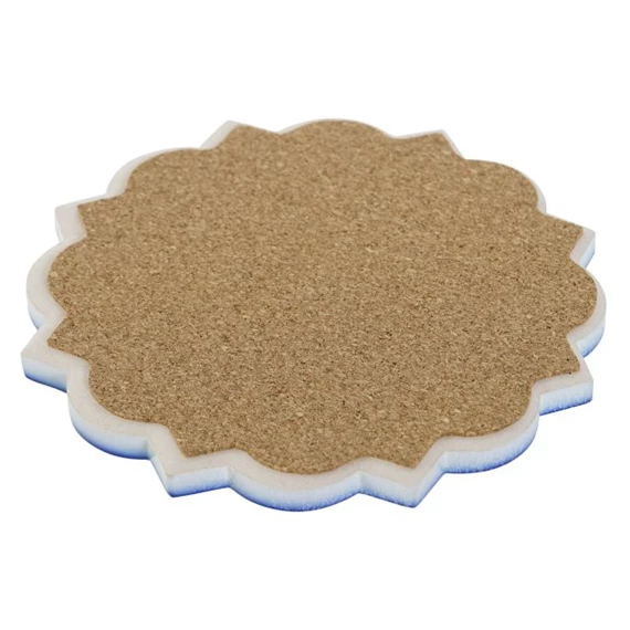 Poháralátét, csempe 10,8x10,8x0,7 cm 12 féle