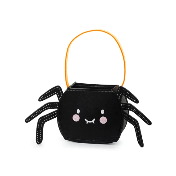 Pók édességtartó táska fekete 35x18x8 cm