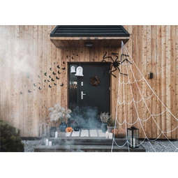 Pókháló dekoráció fehér 5x4 m