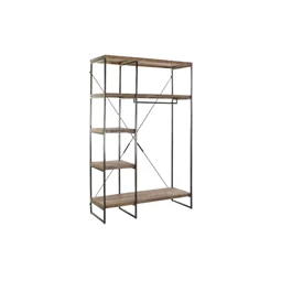 Polc akasztóval 130x47x205 cm