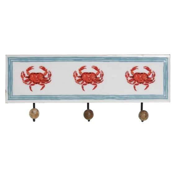 Ruhaakasztó lakkozott 38x5x18 cm