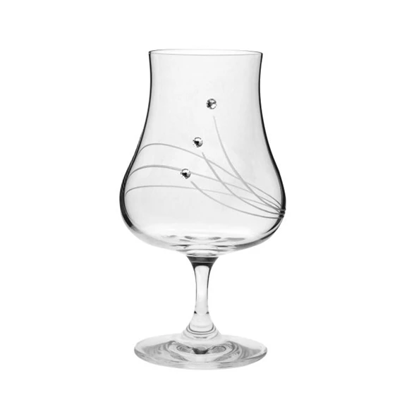 Rumos pohár Swarovski kristállyal 220 ml 13,3x7,5 cm S/2