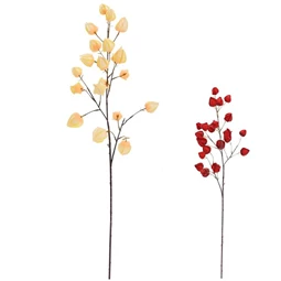 Selyemvirág ág Physalis 37x36 cm 2 féle