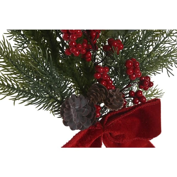 Selyemvirág ág, bogyós 25x12x56 cm