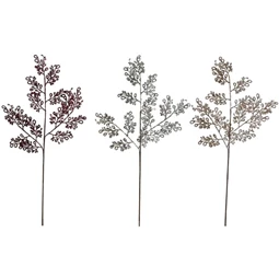 Selyemvirág ág leveles 22x22x76 cm 3 féle