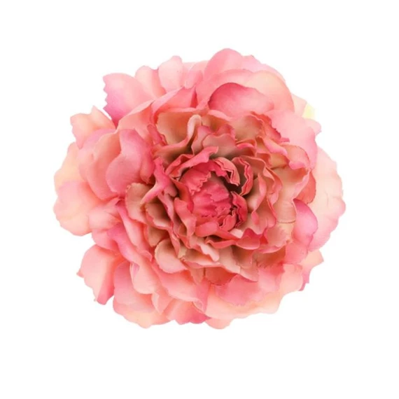 Selyemvirág bazsarózsa virágfej (min.menny. 12) 8 cm
