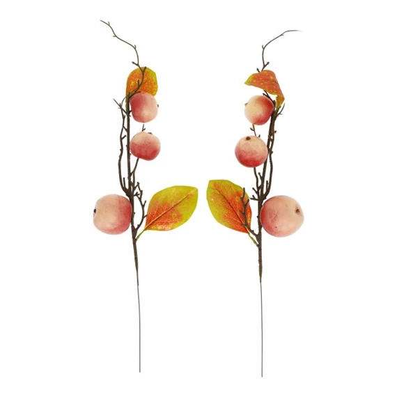 Selyemvirág betűzős alma 40 cm S/2
