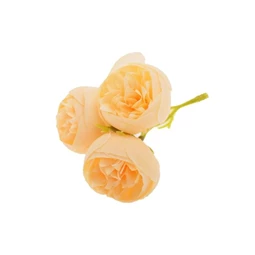 Selyemvirág boglárka virágfej (min.menny. 36) 3 cm