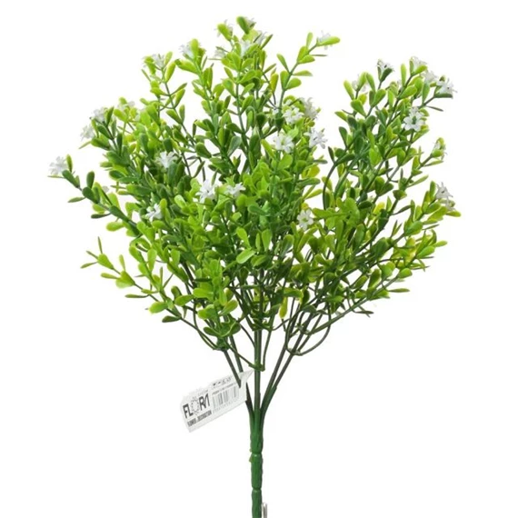 Selyemvirág csokor apró virággal 27 cm