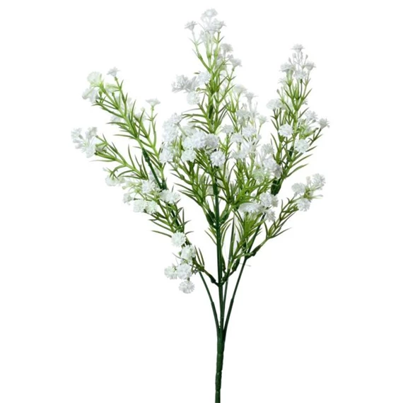 Selyemvirág csokor fátyolvirág 32 cm
