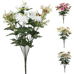 Selyemvirág gerbera csokor 48 cm