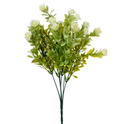 Selyemvirág leveles csokor 33 cm